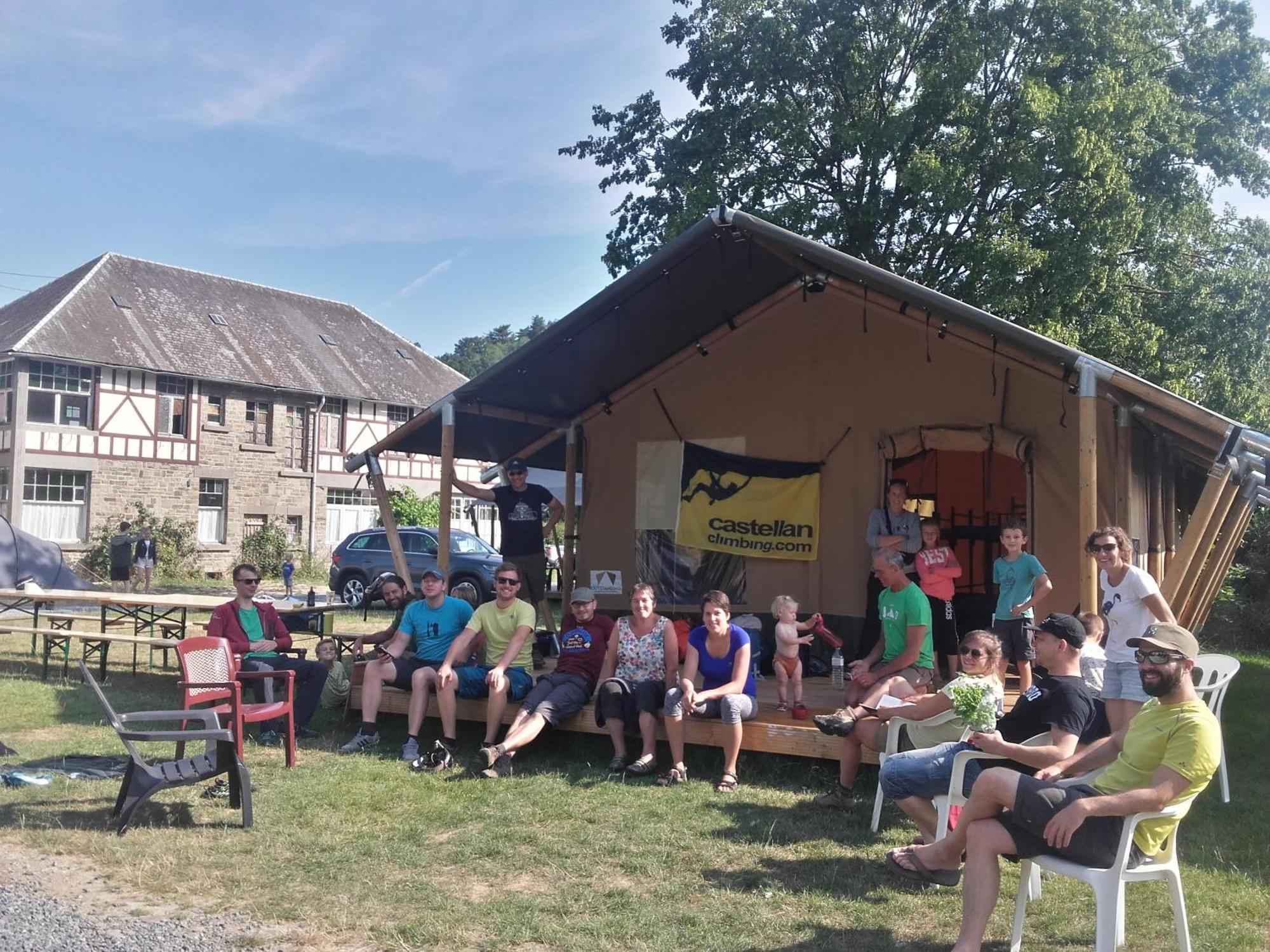 Camping Village Sy Ferrières Exterior foto